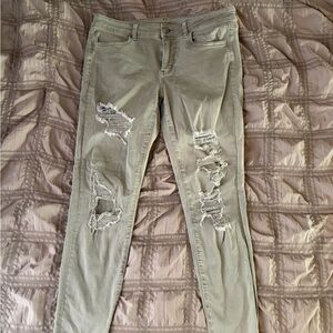 American Eagle Outfitters Light Khaki Jeans